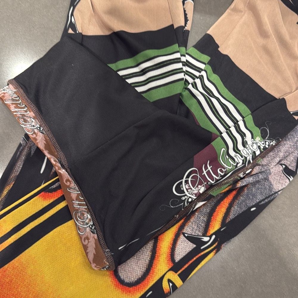 Ottolinger Mesh Pants with Polo Print - Picture 3 of 4